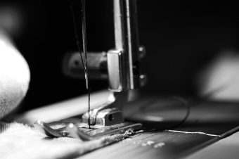 how to sew thick material